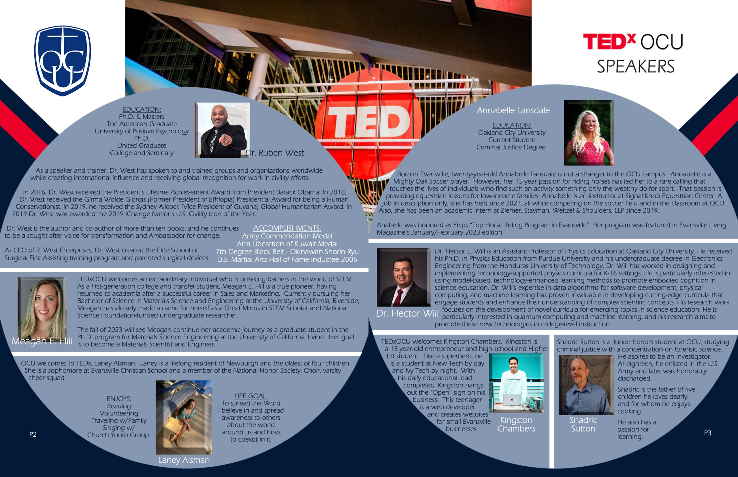 OCU TEDx Speaker 1